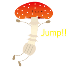 Fun mushrooms Sticker sticker #6738163