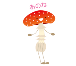 Fun mushrooms Sticker sticker #6738166
