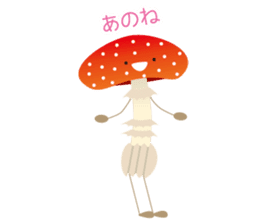 Fun mushrooms Sticker sticker #6738166