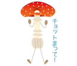 Fun mushrooms Sticker sticker #6738167
