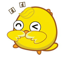 Jeab Jeab Little Chick (English Version) sticker #6738374