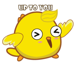 Jeab Jeab Little Chick (English Version) sticker #6738378