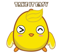 Jeab Jeab Little Chick (English Version) sticker #6738385