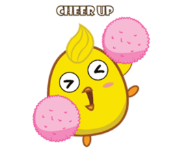 Jeab Jeab Little Chick (English Version) sticker #6738405