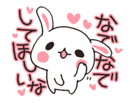 love-rabbit 4 sticker #6738489