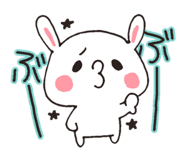 love-rabbit 4 sticker #6738495