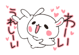 love-rabbit 4 sticker #6738516