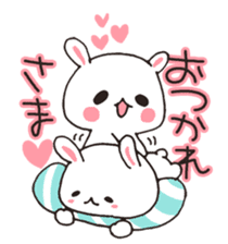 love-rabbit 4 sticker #6738517