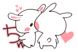 love-rabbit 4 sticker #6738523