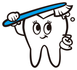 Mr. & Mrs. Smart Tooth sticker #6739208