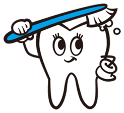 Mr. & Mrs. Smart Tooth sticker #6739208