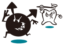 Mr. & Mrs. Smart Tooth sticker #6739215