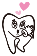 Mr. & Mrs. Smart Tooth sticker #6739222