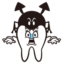 Mr. & Mrs. Smart Tooth sticker #6739232