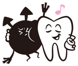 Mr. & Mrs. Smart Tooth sticker #6739240