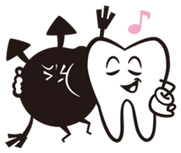Mr. & Mrs. Smart Tooth sticker #6739240