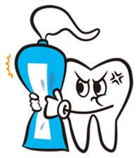 Mr. & Mrs. Smart Tooth sticker #6739241