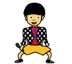 Rocking Boy2 sticker #6739569