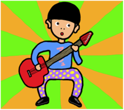 Rocking Boy2 sticker #6739585