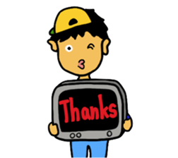 Hiphop Man sticker #6739616