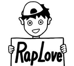 Hiphop Man sticker #6739645