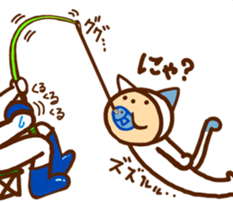 A cat and dog sticker #6739719