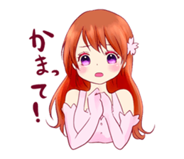 Cherry blossom Girl sticker #6740409