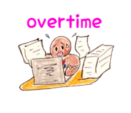 Gingerbred man (meeting) sticker #6740537