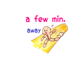 Gingerbred man (meeting) sticker #6740556