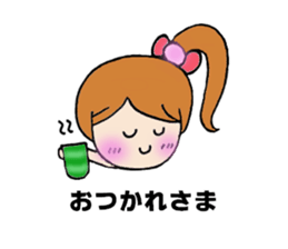 japanese cutegirl sticker #6740650