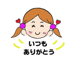 japanese cutegirl sticker #6740652