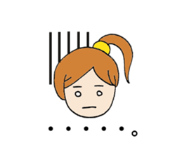 japanese cutegirl sticker #6740666