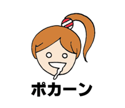 japanese cutegirl sticker #6740669