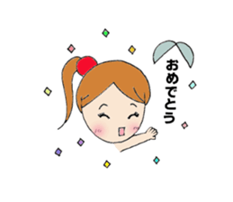 japanese cutegirl sticker #6740679