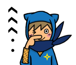 SHURIKEN SONIC BOY sticker #6740794