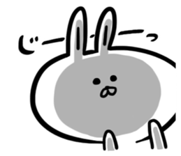 Top of the "Nu" Japanese Bunny Sticker sticker #6741247