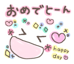 Cute emoticons. Daily ed. sticker #6741298