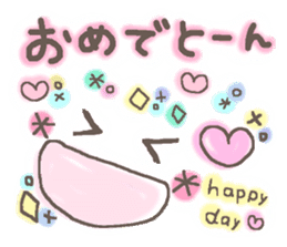 Cute emoticons. Daily ed. sticker #6741298