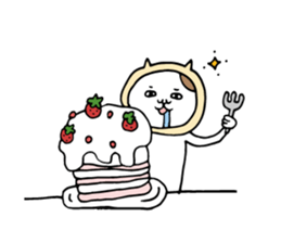 Anniversary cat sticker #6741707