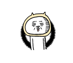 Anniversary cat sticker #6741712