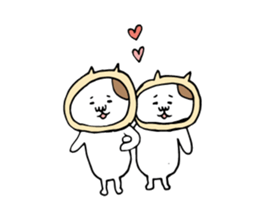 Anniversary cat sticker #6741717