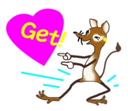 I am an elephant shrew sticker #6741771