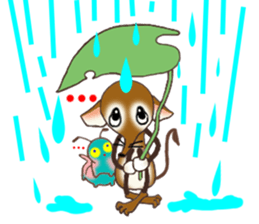 I am an elephant shrew sticker #6741786