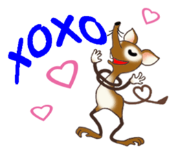 I am an elephant shrew sticker #6741787