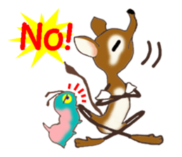 I am an elephant shrew sticker #6741792