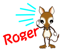 I am an elephant shrew sticker #6741794