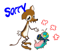 I am an elephant shrew sticker #6741796