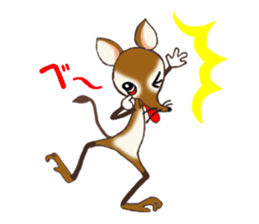 I am an elephant shrew sticker #6741797