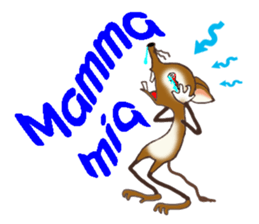 I am an elephant shrew sticker #6741804