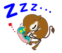 I am an elephant shrew sticker #6741806